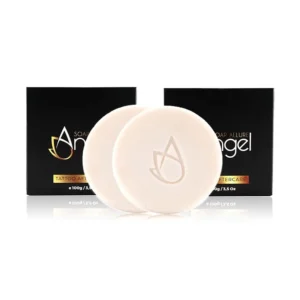 Two-pack Angel Soap Allure tattoo aftercare bar soaps with boxes, 100g each